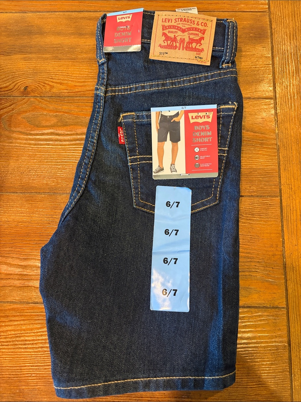 Levi's Slim Boys' Jeans in Dark Indigo Blue